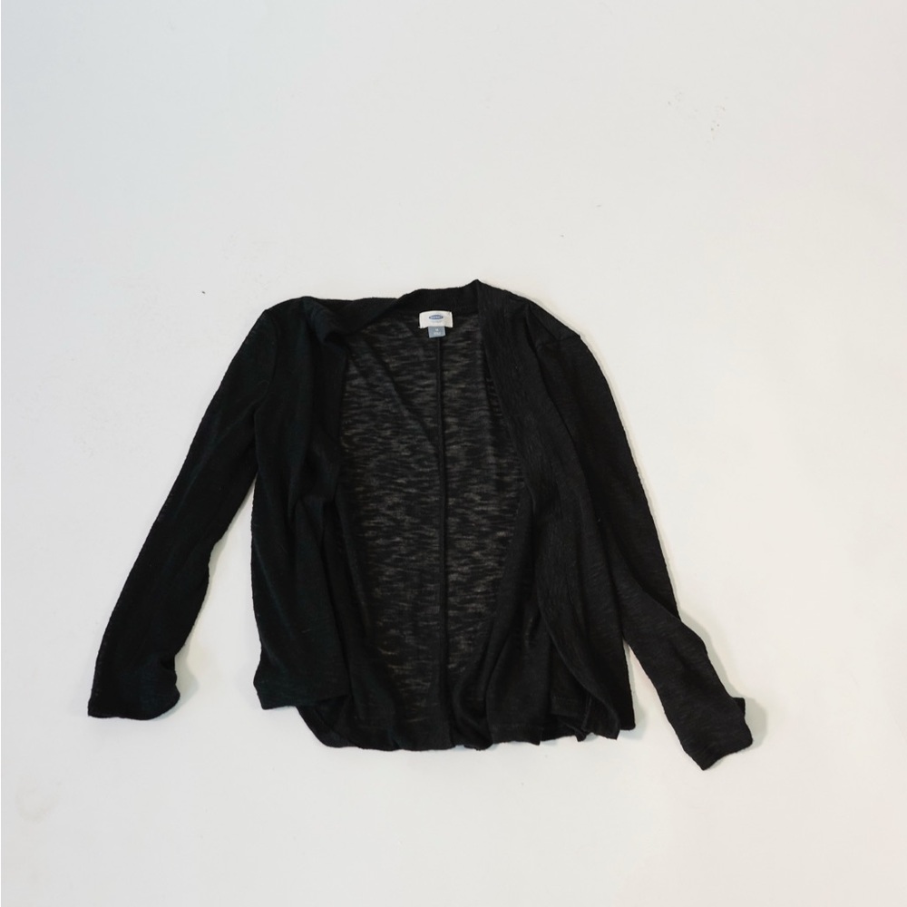 Old Navy Black Open Front Cardigan